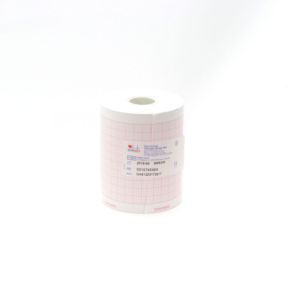 PAPEL PARA ECG CSO 63MMX30MX16MM SM6330/16R3