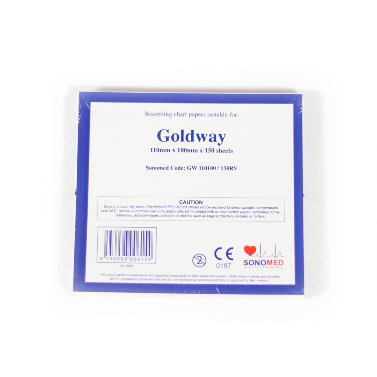 PAPEL PARA GOLDWAY 110MMX100MMX150S GW110100/150RS